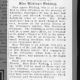 Agnes Wilding Wedding