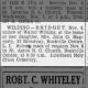 Bridget Wilding obituary