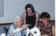 Erin's dog Cloe Visiting Nanny at home