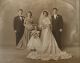 Henry Lauro and Angelina Grimaldi wedding with Charles Carrano on left