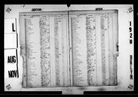 New York City, Marriage License Indexes, 1907-1995