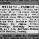 Obituary for FLORENCE L WILDING