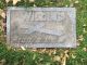 Wilding Headstone